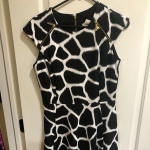 Michael Kors Black and White Dress